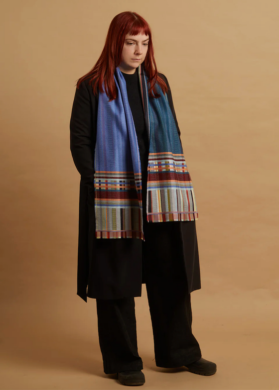 Wallace + Sewell | Rosa Tide Wool + Mohair Wrap