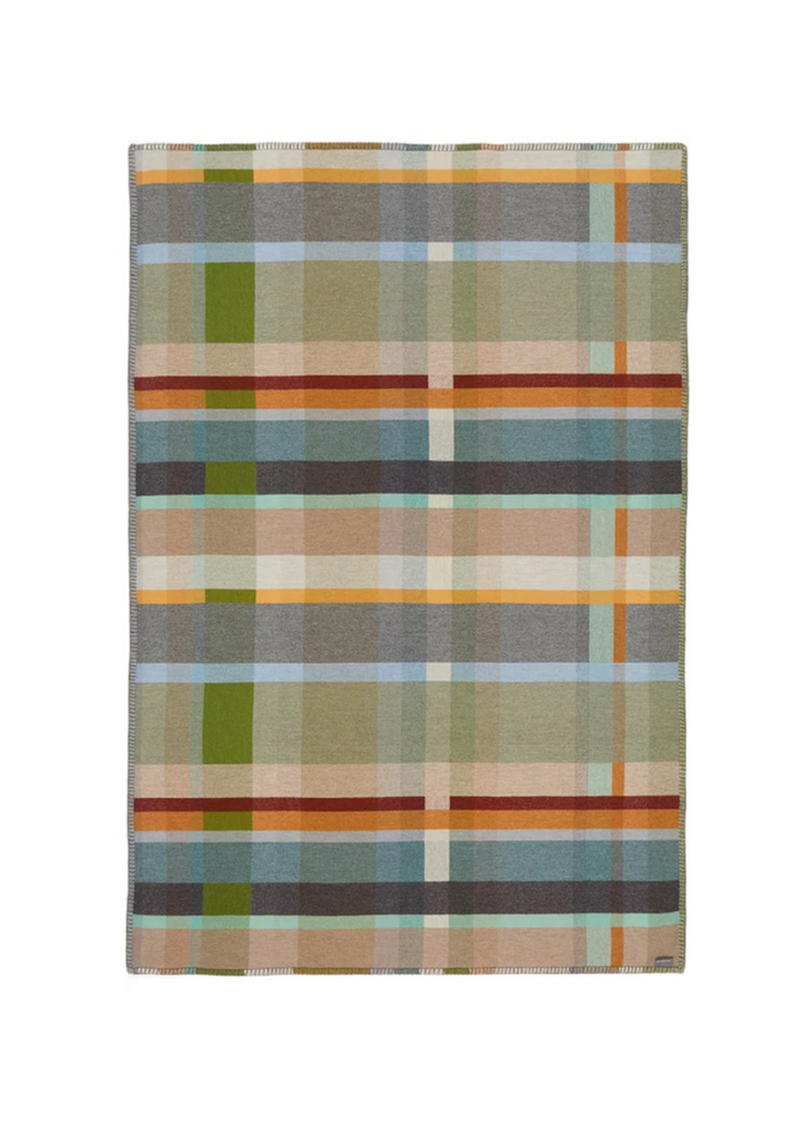 Wallace + Sewell | Stefano Block Throw | Mid Green