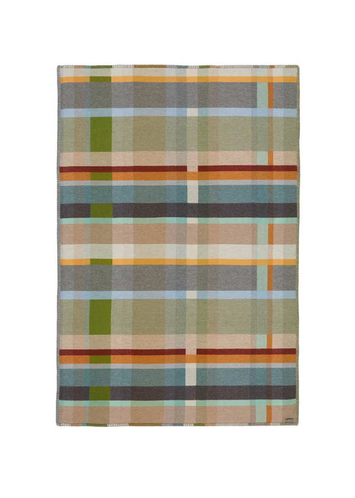 Wallace + Sewell | Stefano Block Throw | Mid Green
