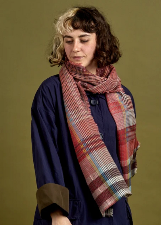 Wallace + Sewell | Vera Wool Scarf | Crabapple