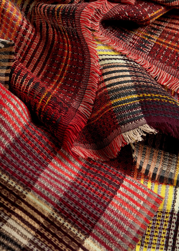 Wallace + Sewell | Vera Wool Scarf | Crabapple