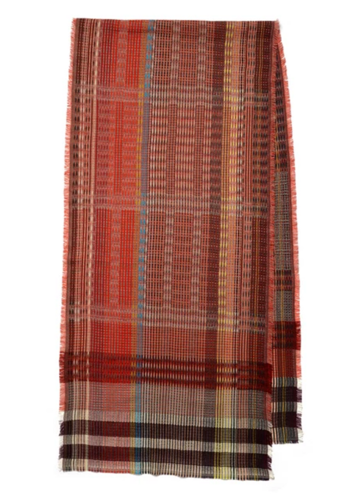 Wallace + Sewell | Vera Wool Scarf | Crabapple