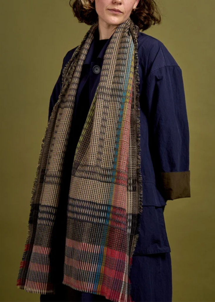 Wallace + Sewell | Vera Wool Scarf | Fig