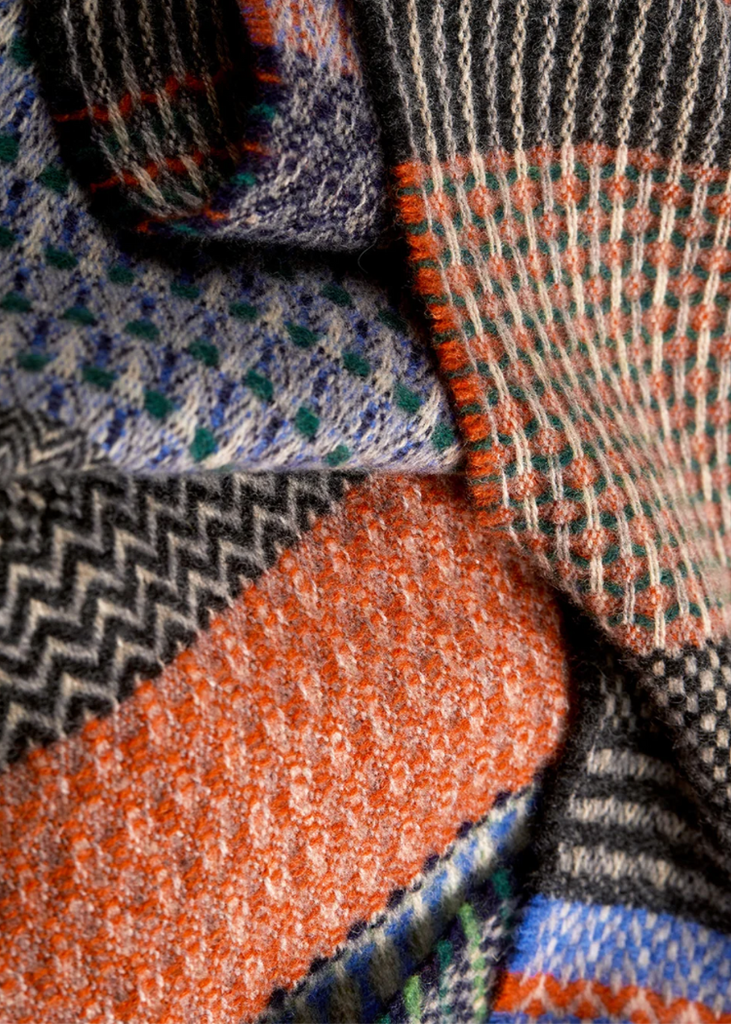 Wallace + Sewell | Walton Lambswool Scarf | Dragonfly