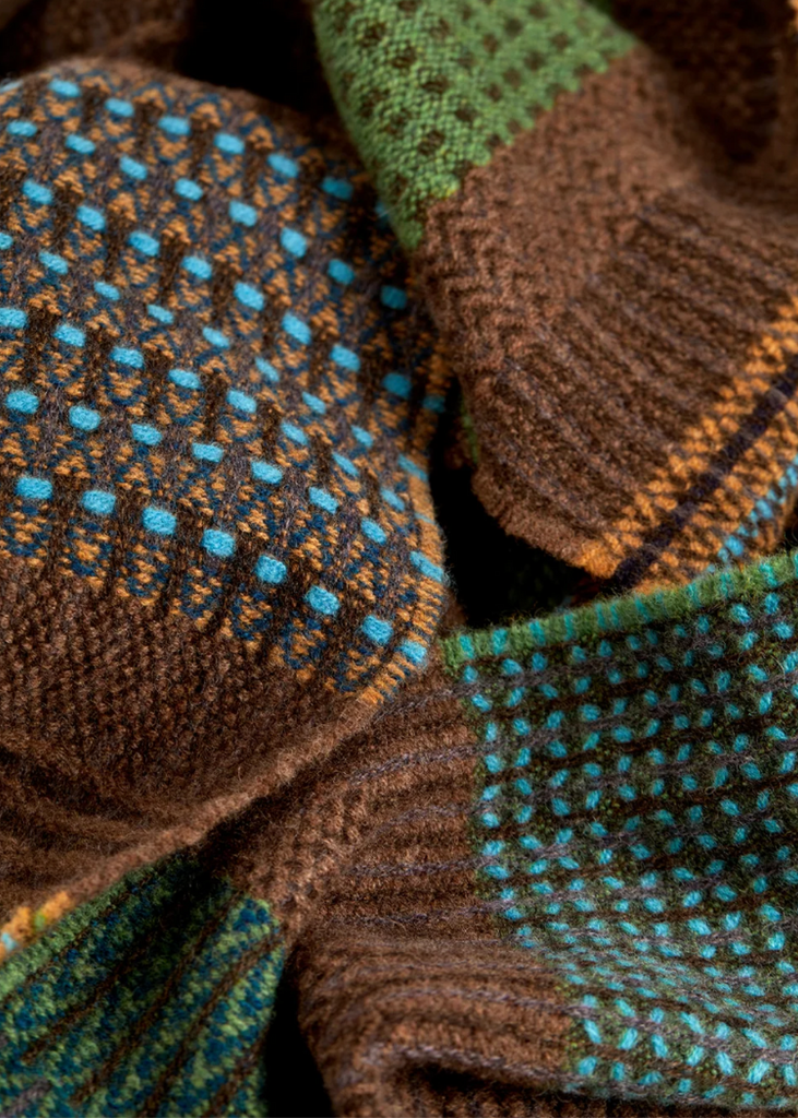 Wallace + Sewell | Walton Lambswool Scarf | Hedge