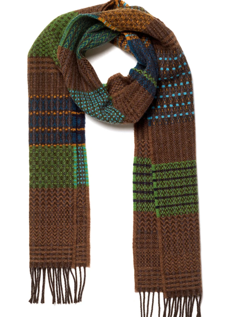 Wallace + Sewell | Walton Lambswool Scarf | Hedge