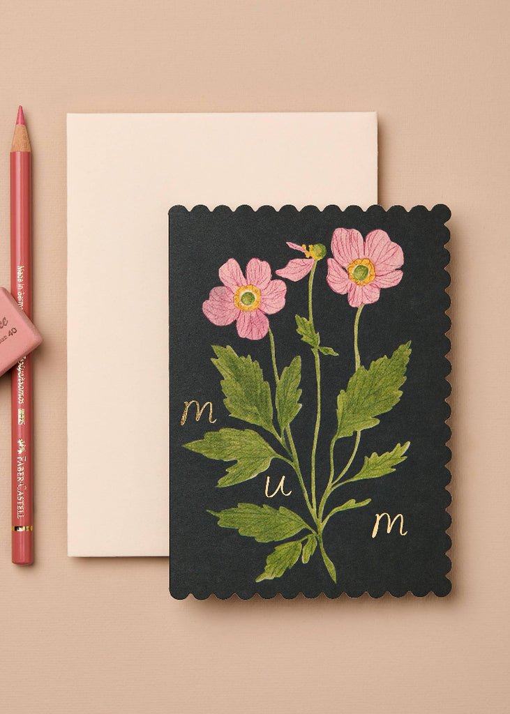 Wanderlust Paper Co | Anemone 'Mum' Card