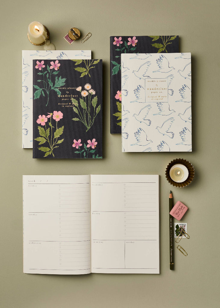 Wanderlust Paper Co | Botanical Weekly Planner