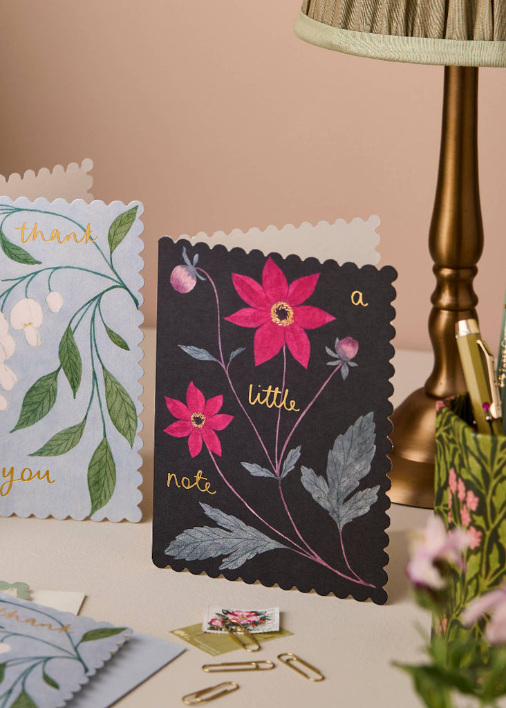 Wanderlust Paper Co | Dahlia 'A Little Note' Card
