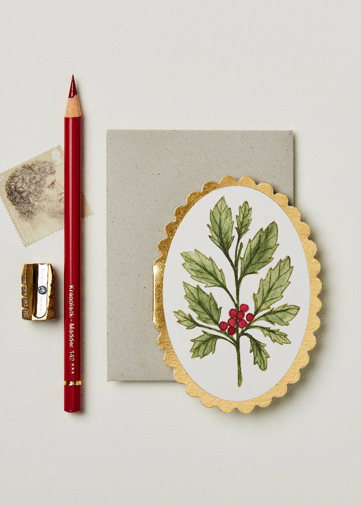 Wanderlust Paper Co | Holly Mini Card