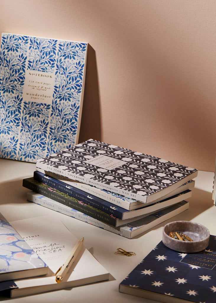 Wanderlust Paper Co | Ink Flora Notebook