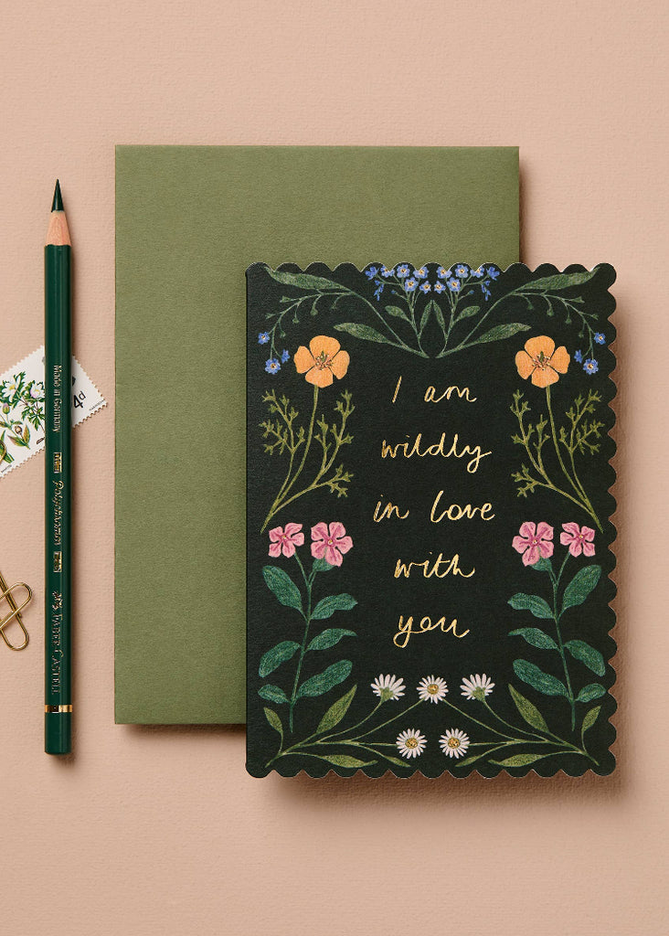 Wanderlust Paper Co | Wildflower 'Wildly in Love With You' Card