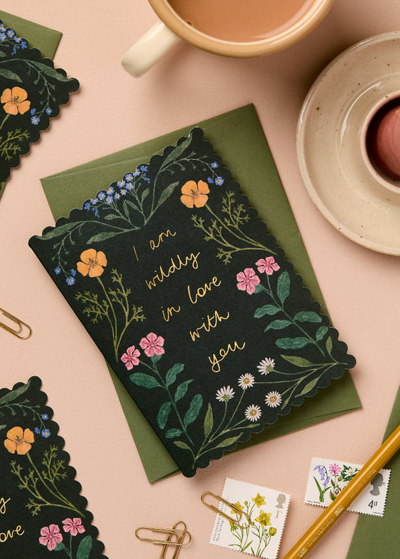 Wanderlust Paper Co | Wildflower 'Wildly in Love With You' Card