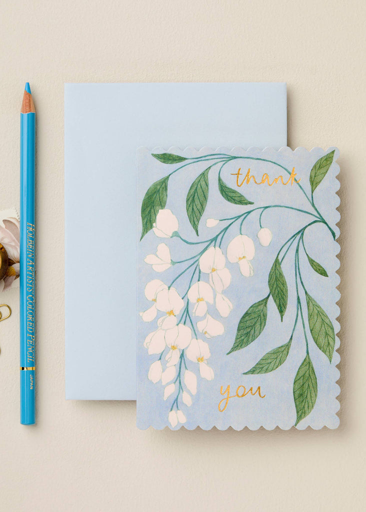 Wanderlust Paper Co | Wisteria 'Thank You' Card
