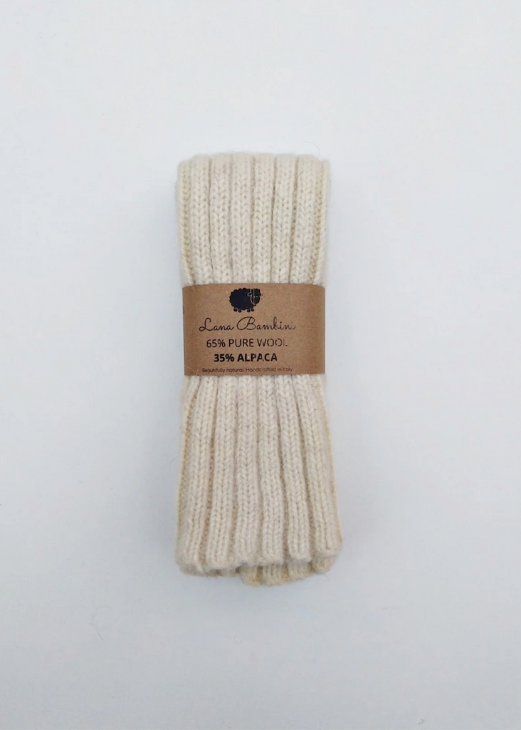 Lana Bambini | Lia Leg Warmers White