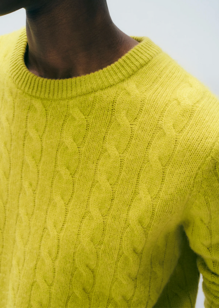 White + Warren | Cashmere Cable Crewneck