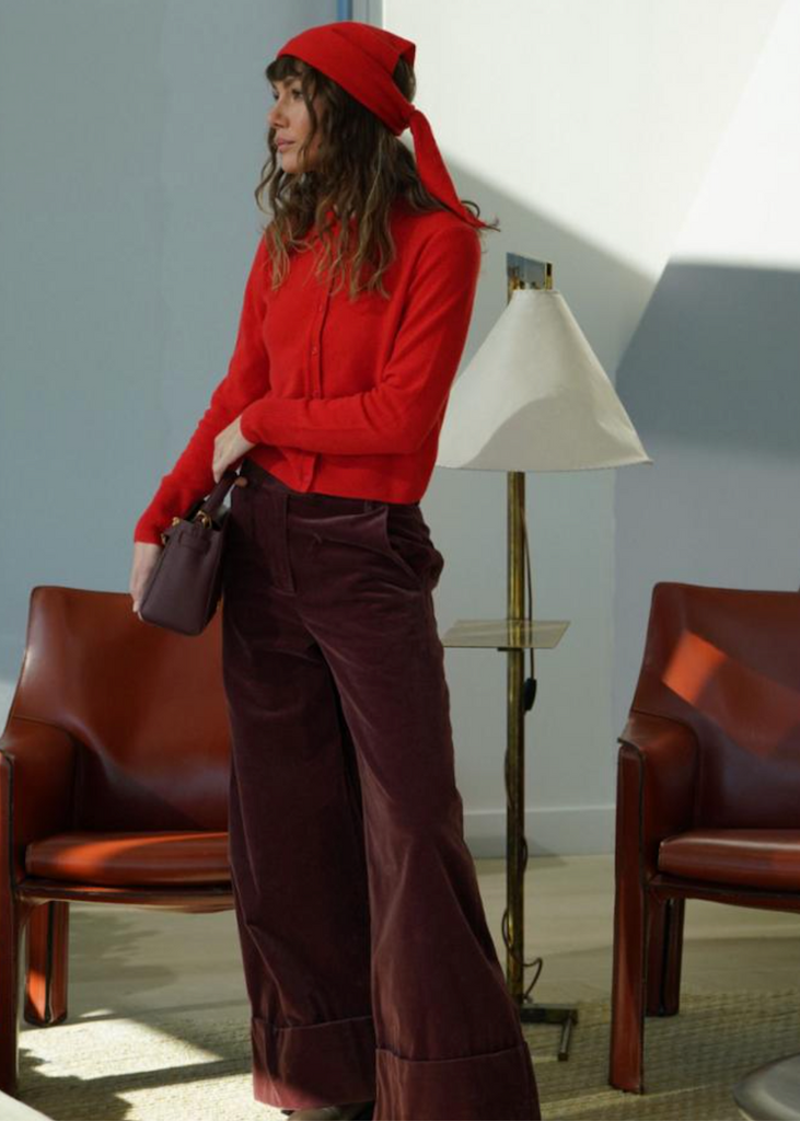 White + Warren | Cashmere Collared Cardigan