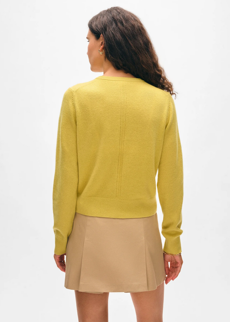 White + Warren | Cashmere Crewneck Cardigan