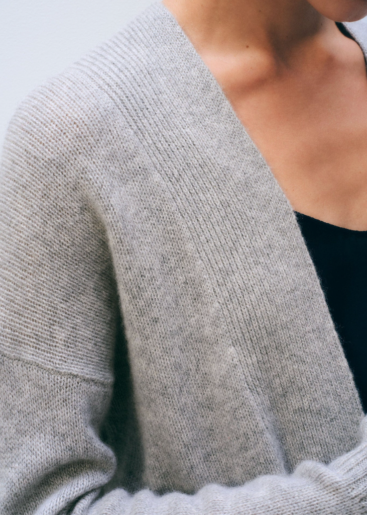 White + Warren | Cashmere Open Front Cardigan