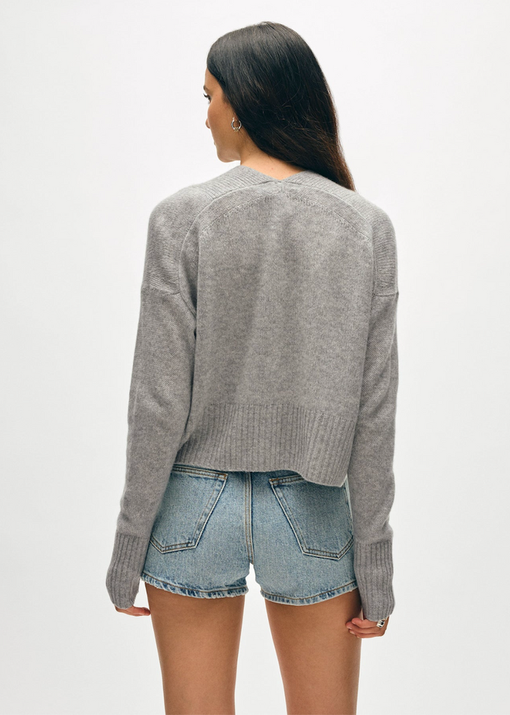 White + Warren | Cashmere Open Front Cardigan
