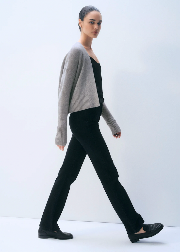 White + Warren | Cashmere Open Front Cardigan