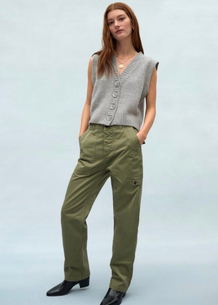 White + Warren | Cashmere Plush Button Vest