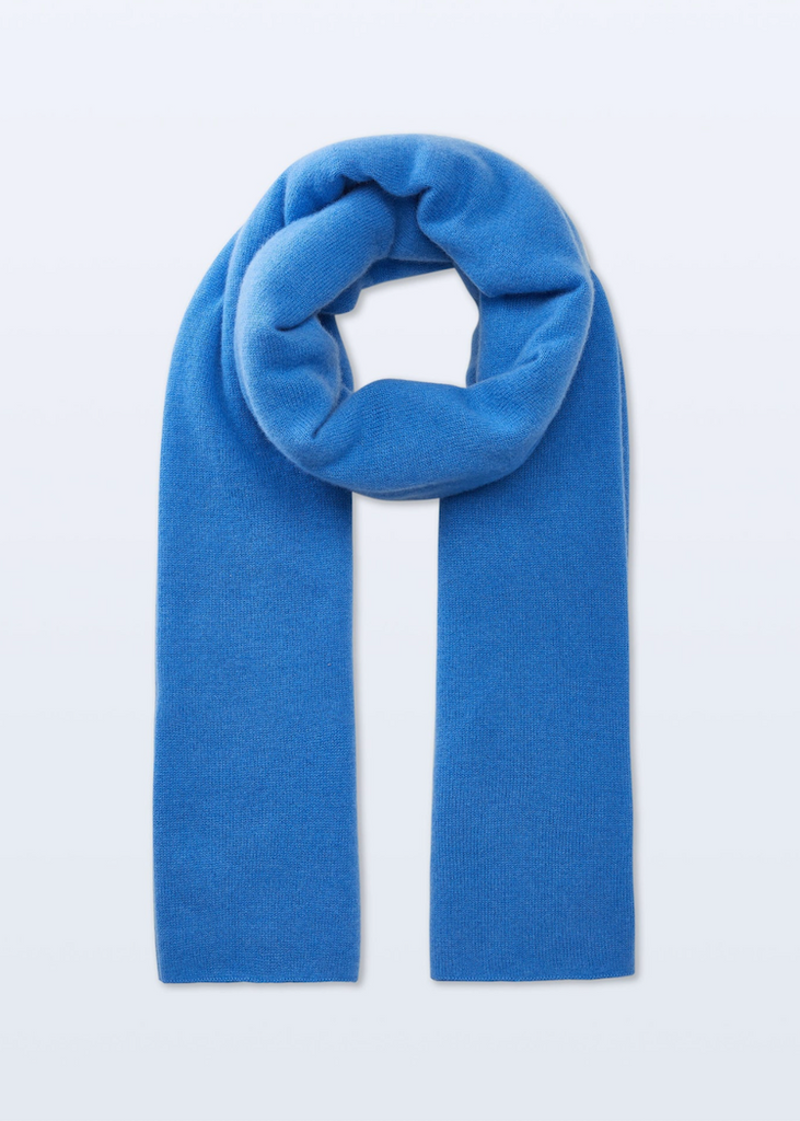 White + Warren | Cashmere Travel Wrap in Blue Canvas