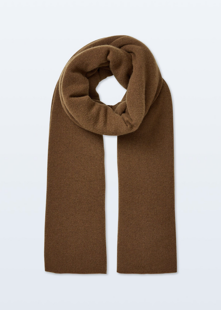 White + Warren | Cashmere Travel Wrap in Golden Brown