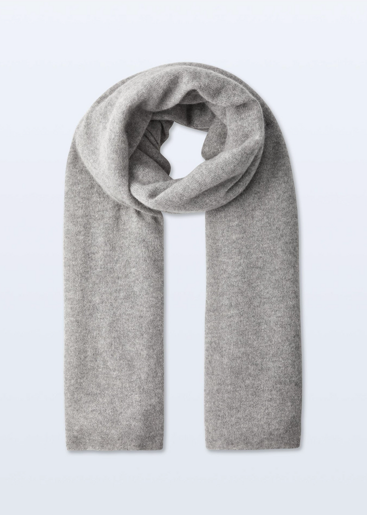 White + Warren | Cashmere Travel Wrap in Grey Heather