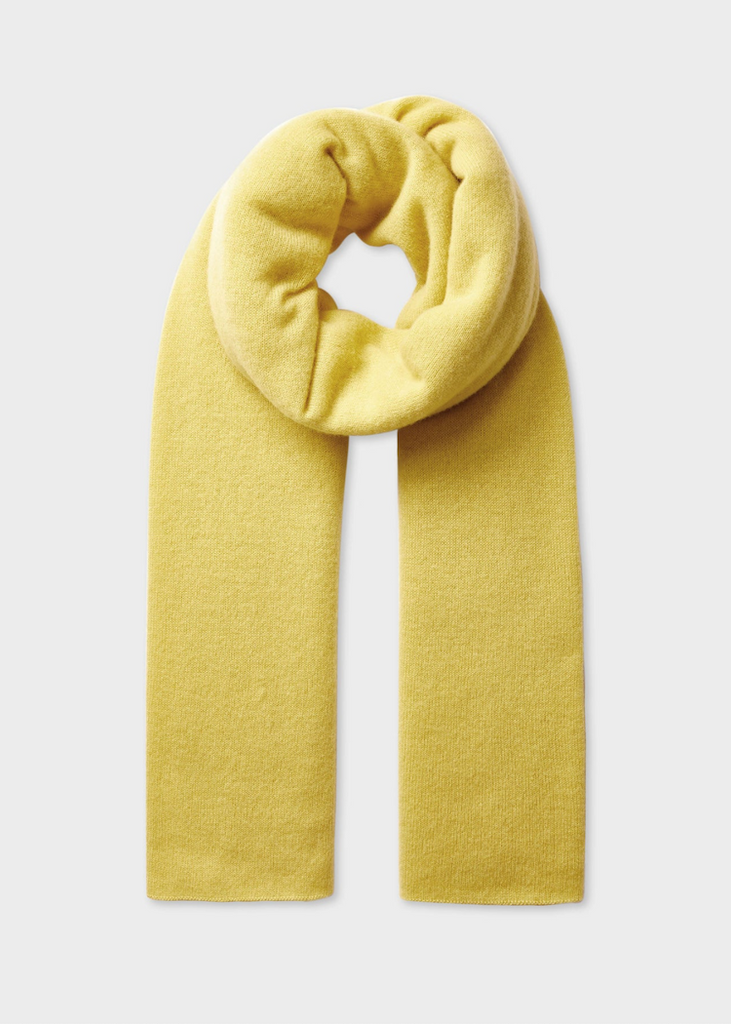 White + Warren | Cashmere Travel Wrap in Yellow Sunbeam
