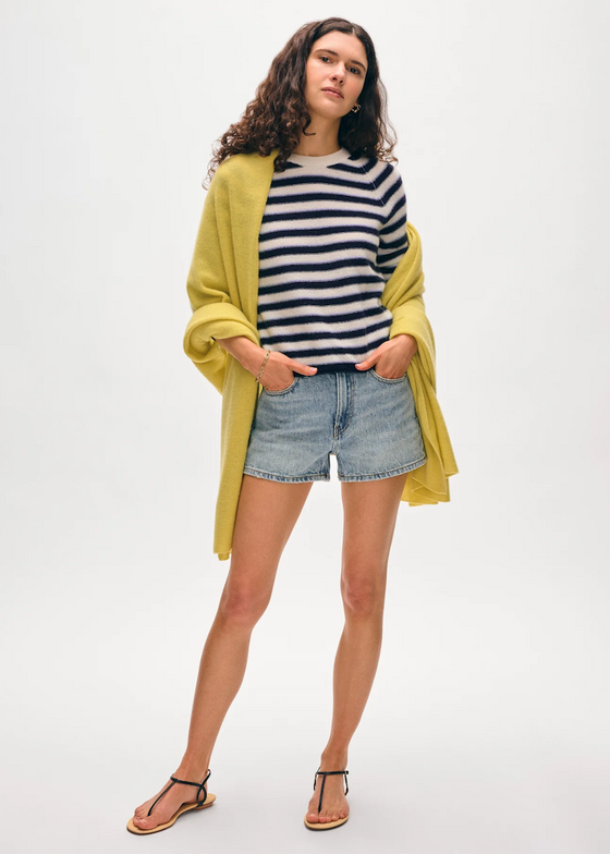 White + Warren | Cashmere Travel Wrap in Yellow Sunbeam