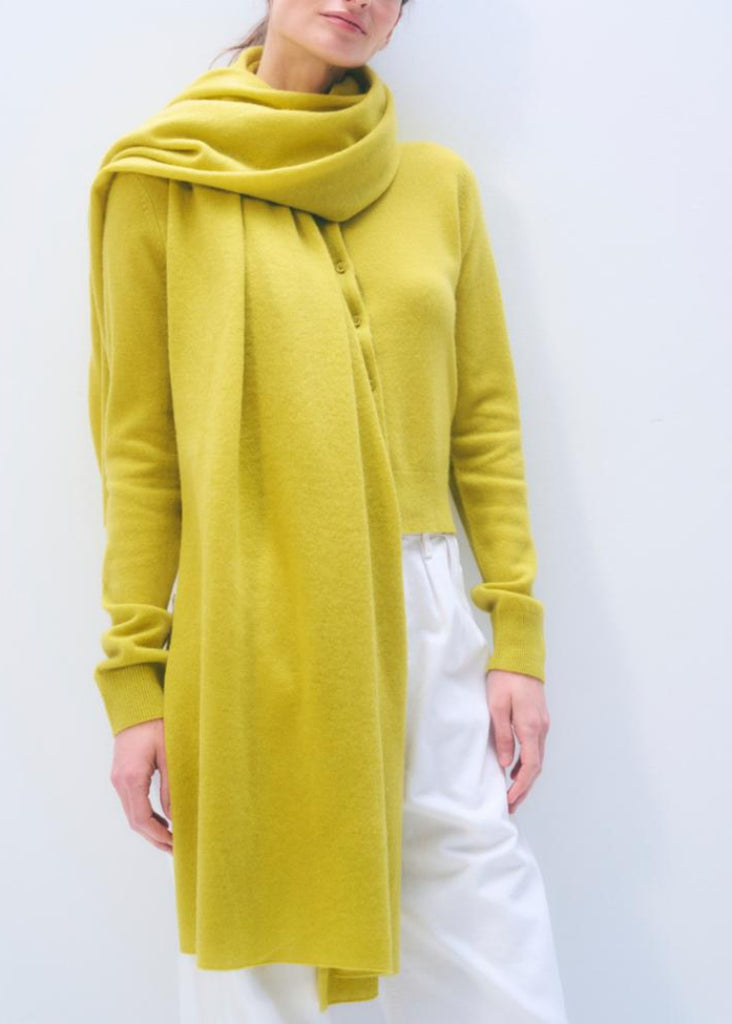 White + Warren | Cashmere Travel Wrap in Citronelle