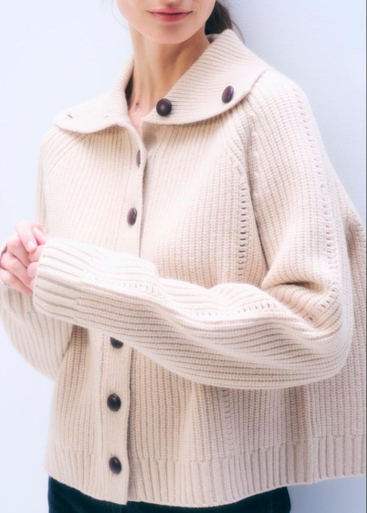 White + Warren | Merino Wool Cardigan