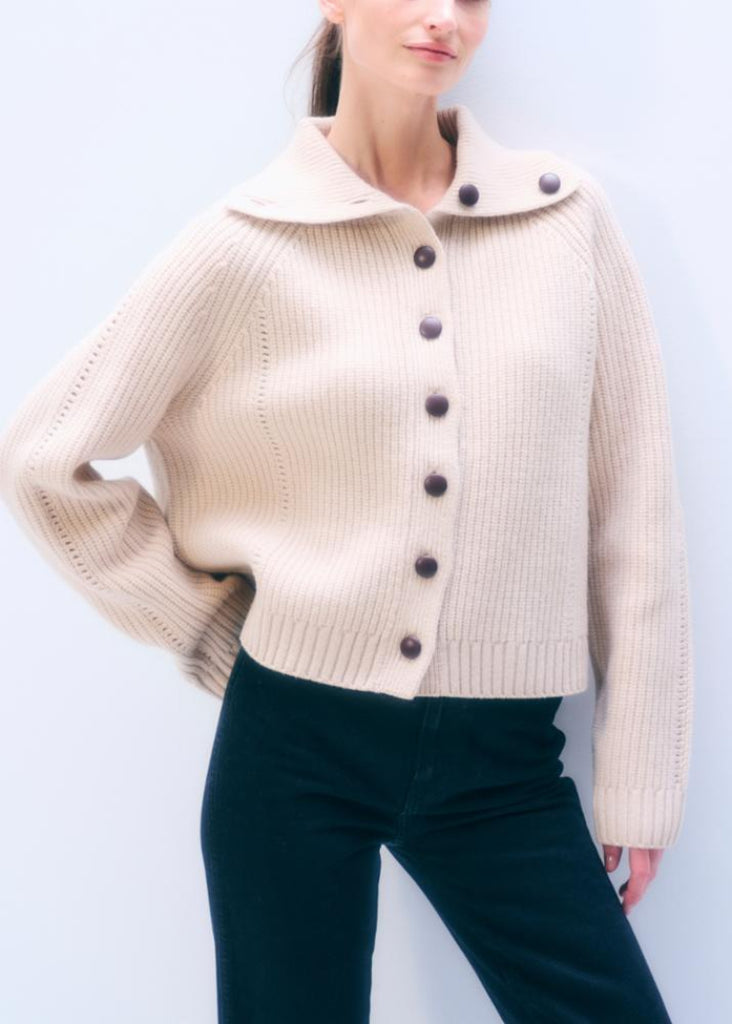 White + Warren | Merino Wool Cardigan