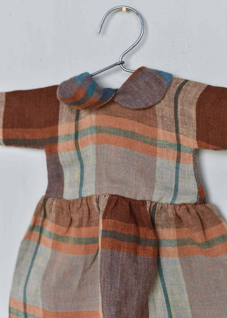 Woolgrass Farm | Mae the Barn Cat | Harvest Plaid Dress