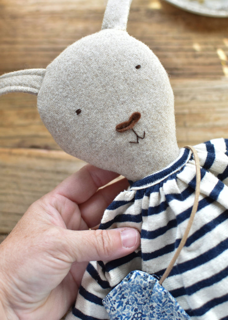 Woolgrass Farm | Ruthie the Rabbit | Harbor Stripe Set