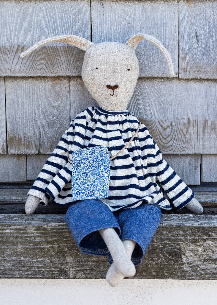Woolgrass Farm | Ruthie the Rabbit | Harbor Stripe Set