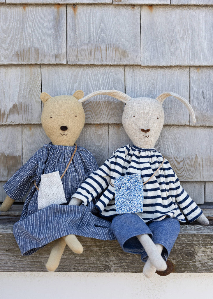 Woolgrass Farm | Ruthie the Rabbit | Harbor Stripe Set