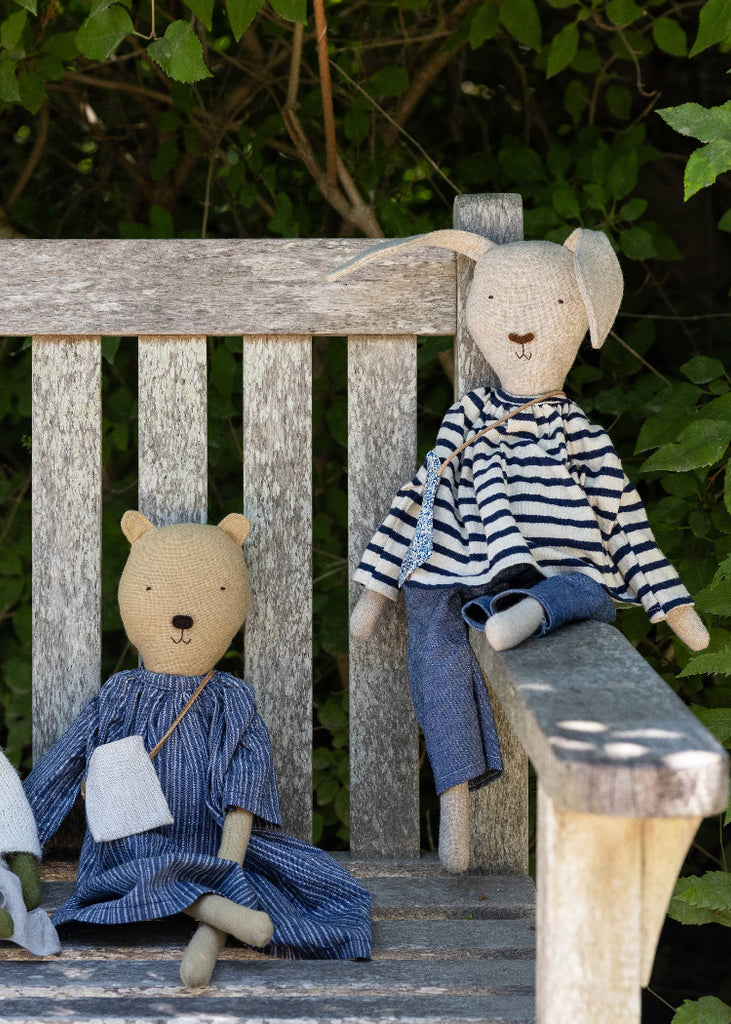Woolgrass Farm | Ruthie the Rabbit | Harbor Stripe Set