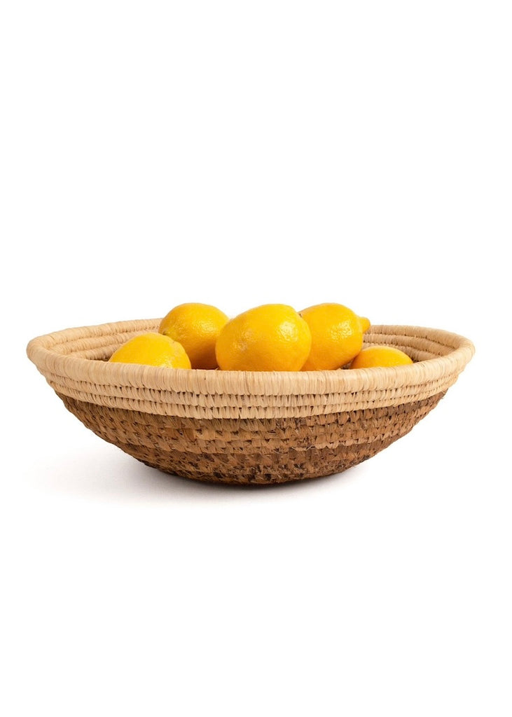 Woven Bowl | Sand | 15"
