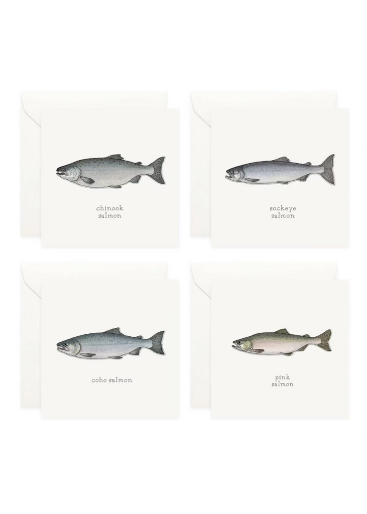 Yeesan Loh | Mini Cards Set | Salmon