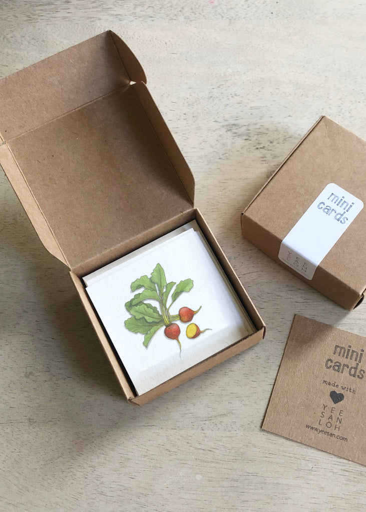 Yeesan Loh | Mini Cards Set | Beets