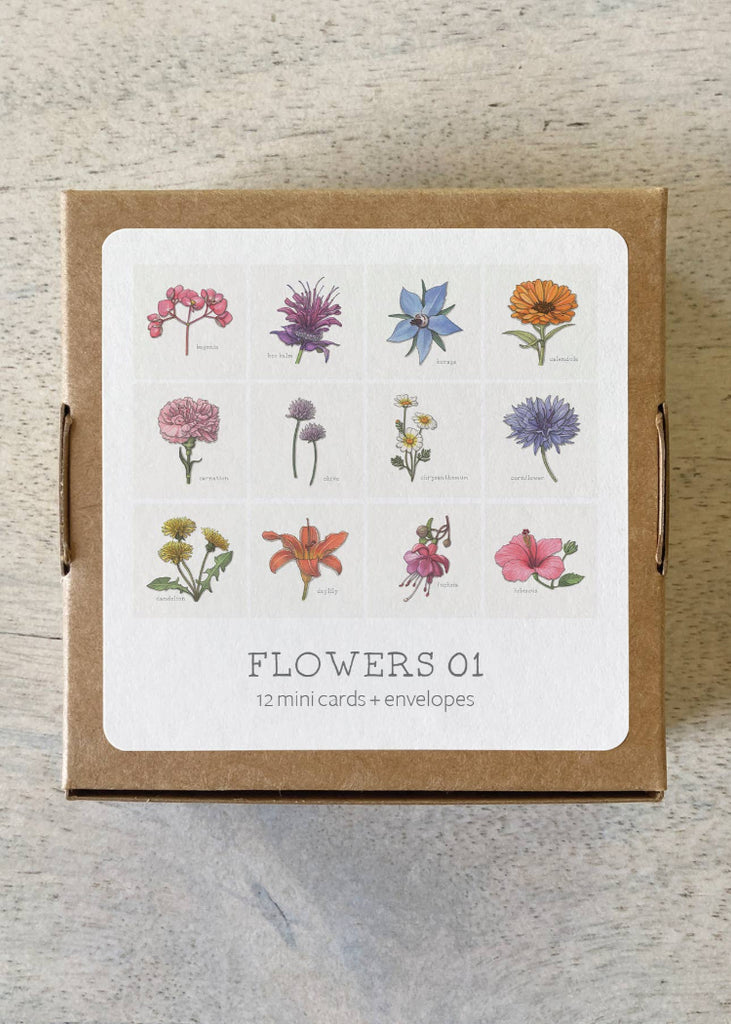 Yeesan Loh | Mini Cards Set | Flowers 01