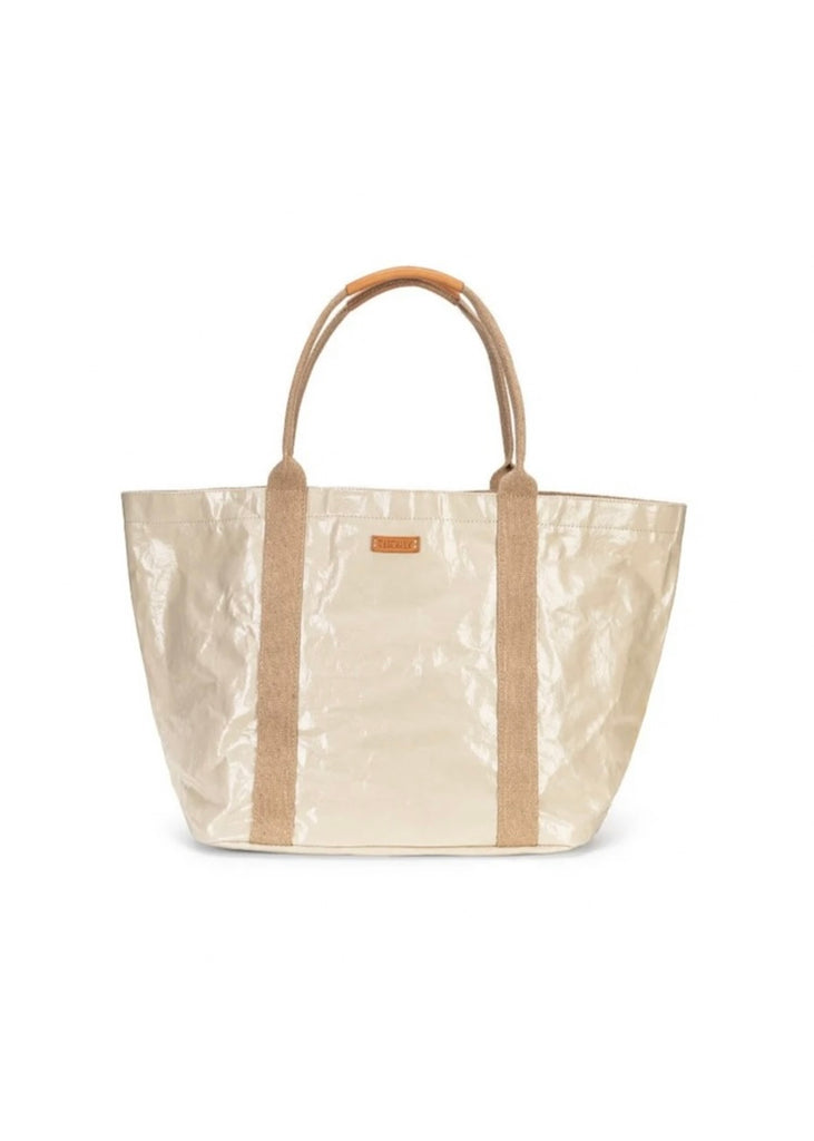 X Small Giulia Glossy Tote Cachemire