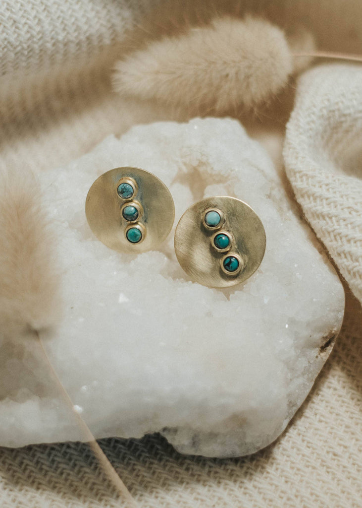 commonform | Gallatin Studs | Turquoise