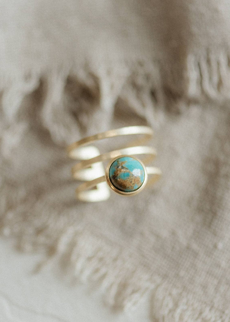 commonform | Strata Ring | Turquoise