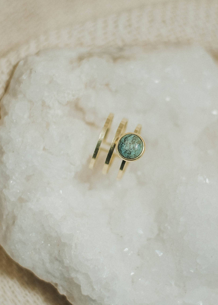 commonform | Strata Ring | Turquoise