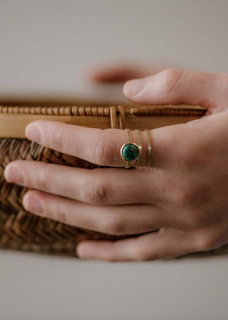 commonform | Strata Ring | Turquoise