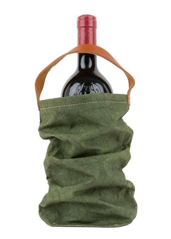 Wine Bag w/ Cooler Insert Forest