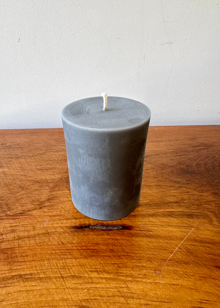 Greentree Home | Small Standard Pillar Gray